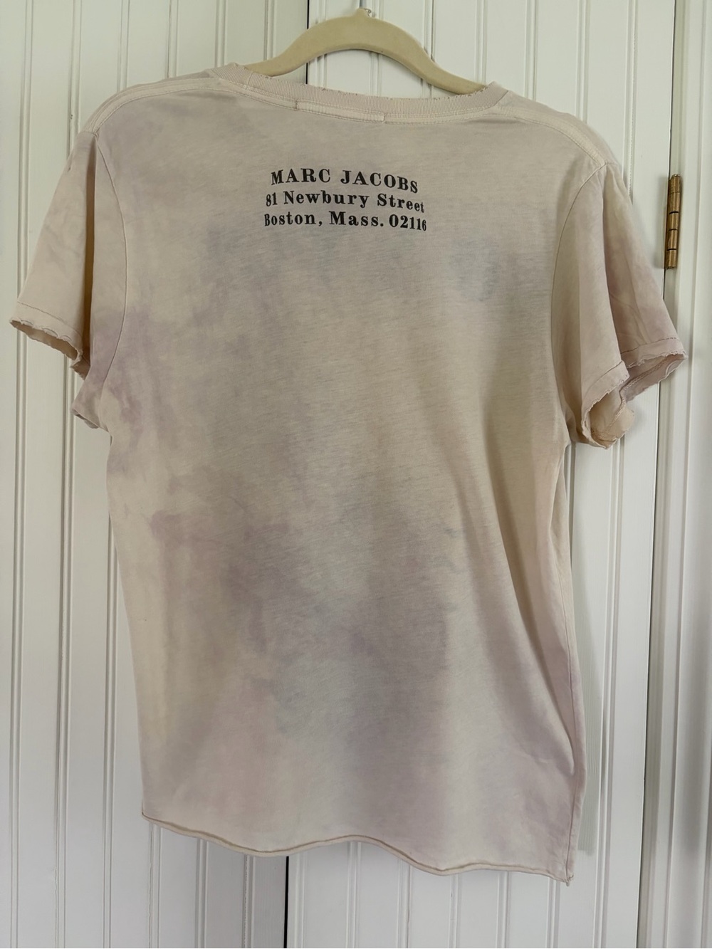 VTG MARC JACOBS Boston Newbury St. T-Shirt Sailor Nautical Graphic Tee Small - Picture 3 of 13